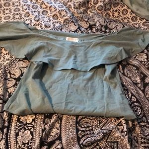 Off shoulder body suit plus size!